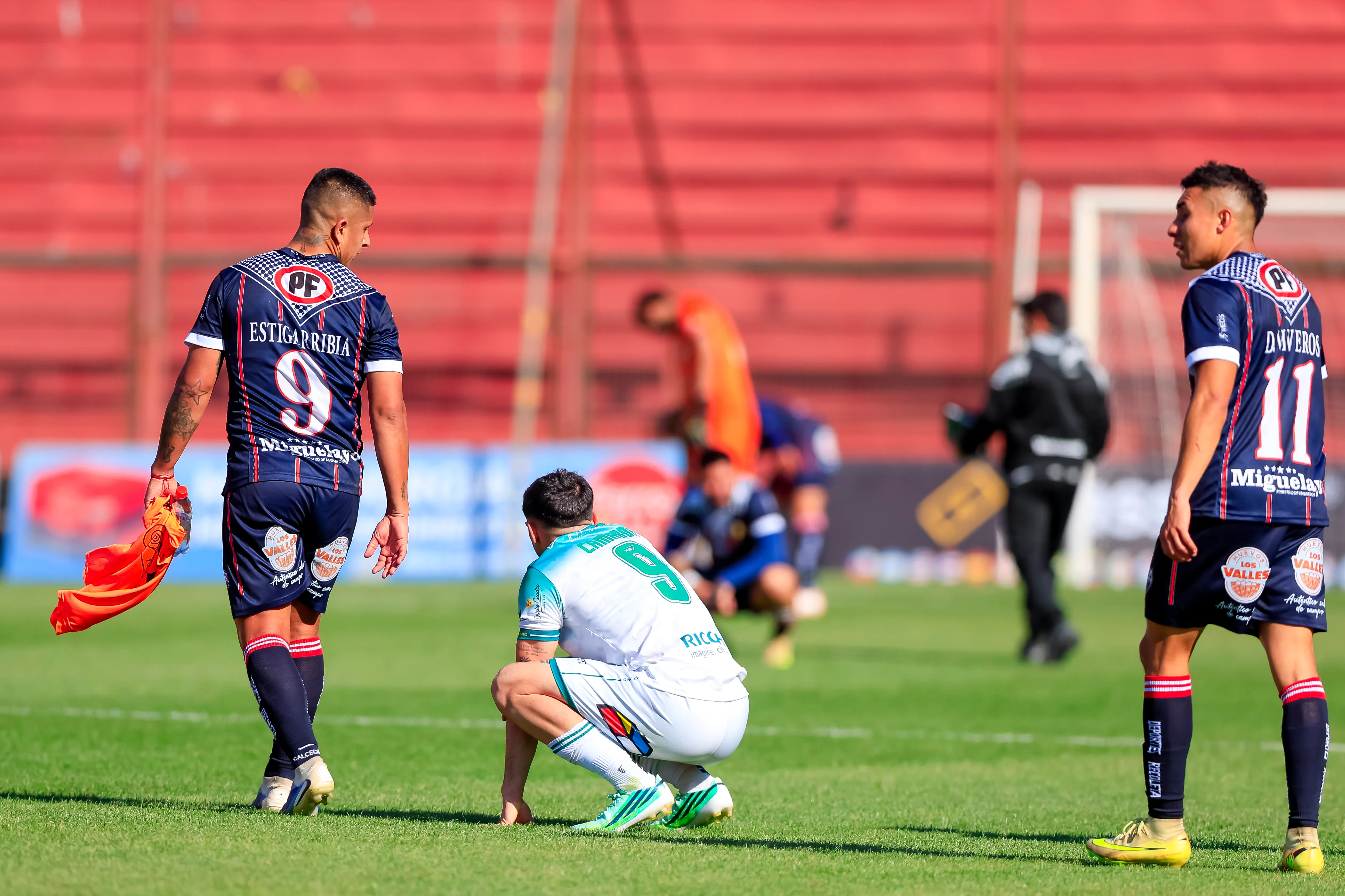 Germán Estigarribia después del triunfo de Recoleta ante el Decano. (Pepe Alvujar/Photosport).