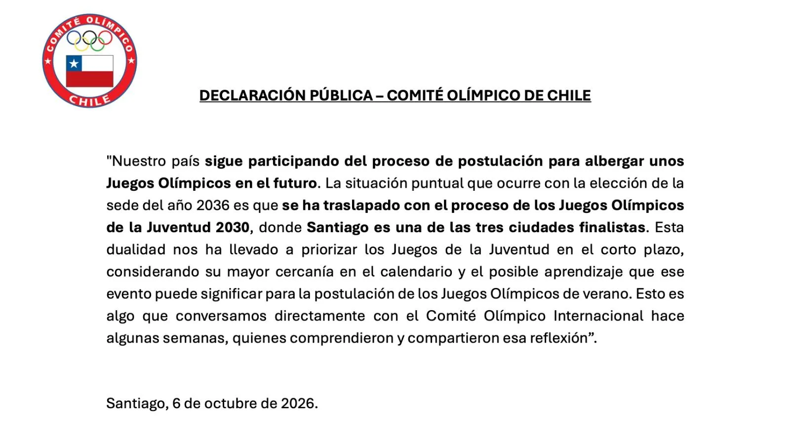 Imagen: COCH