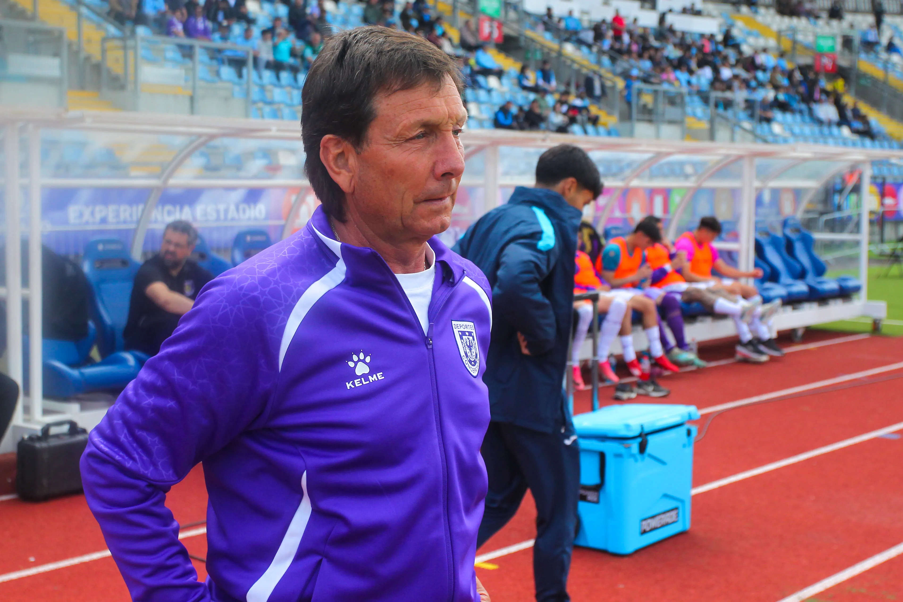 Fernando Díaz en la revancha que el Conce perdió vs O’Higgins en la Copa Chile. (Jorge Loyola/Photosport).