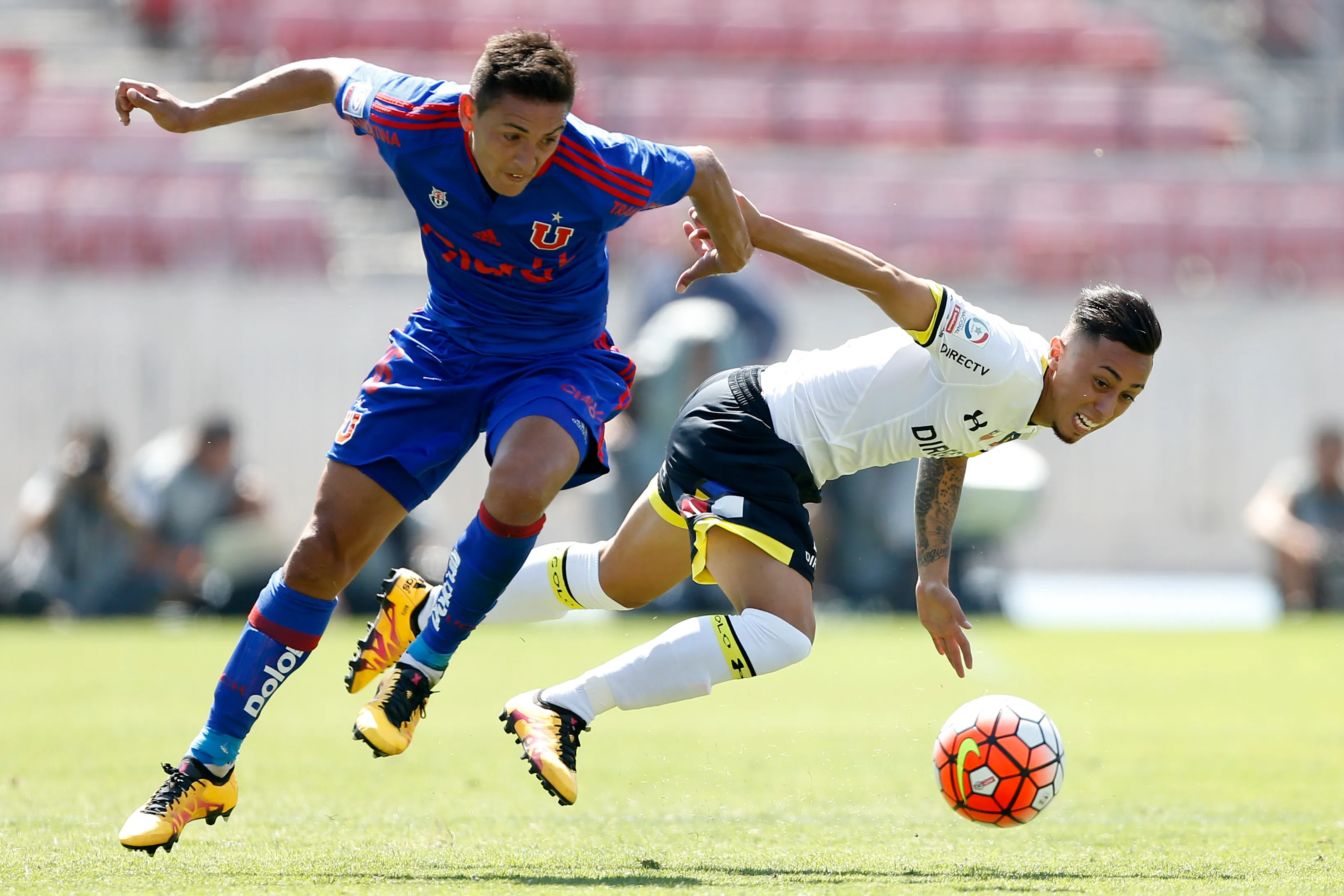 Martin Rodríguez quedó en el recuerdo del ídolo de la U. Foto: Andrés Pina/Photosport