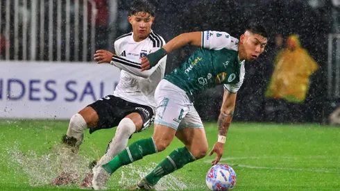 La lluvia obligó a suspender el Colo Colo vs Puerto Montt.