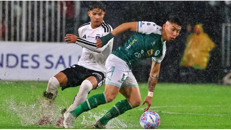 La lluvia obligó a suspender el Colo Colo vs Puerto Montt.