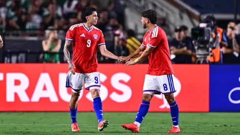 Maxi Gutiérrez fue figura en la Roja ante México.