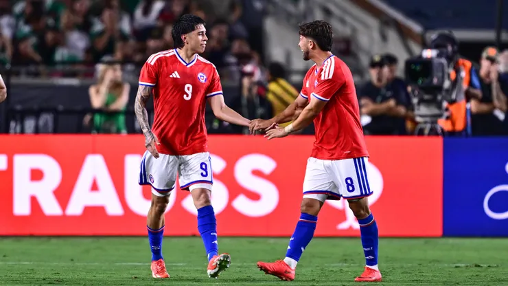 Maxi Gutiérrez fue figura en la Roja ante México.