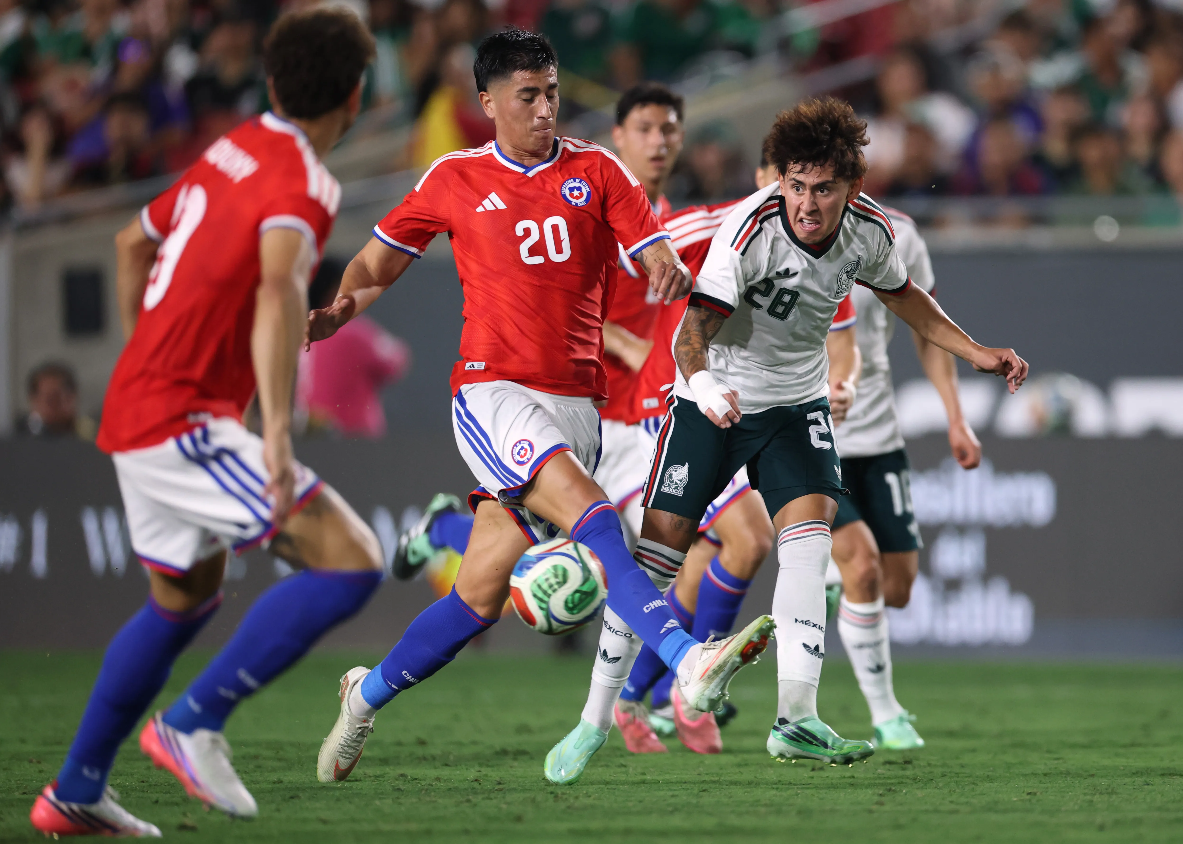 La Roja superó a un desconocido México. (Photo by Harry How/Getty Images)