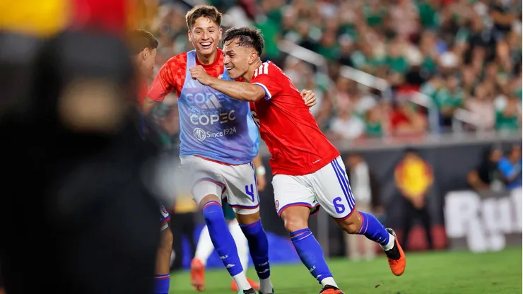 Vicente Pizarro anotó el segundo gol de Chile ante México.