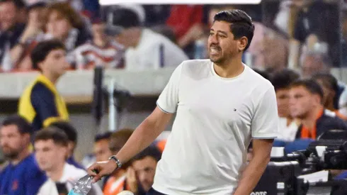 Nicolás Córdova durante la gira de Chile por América del Norte.