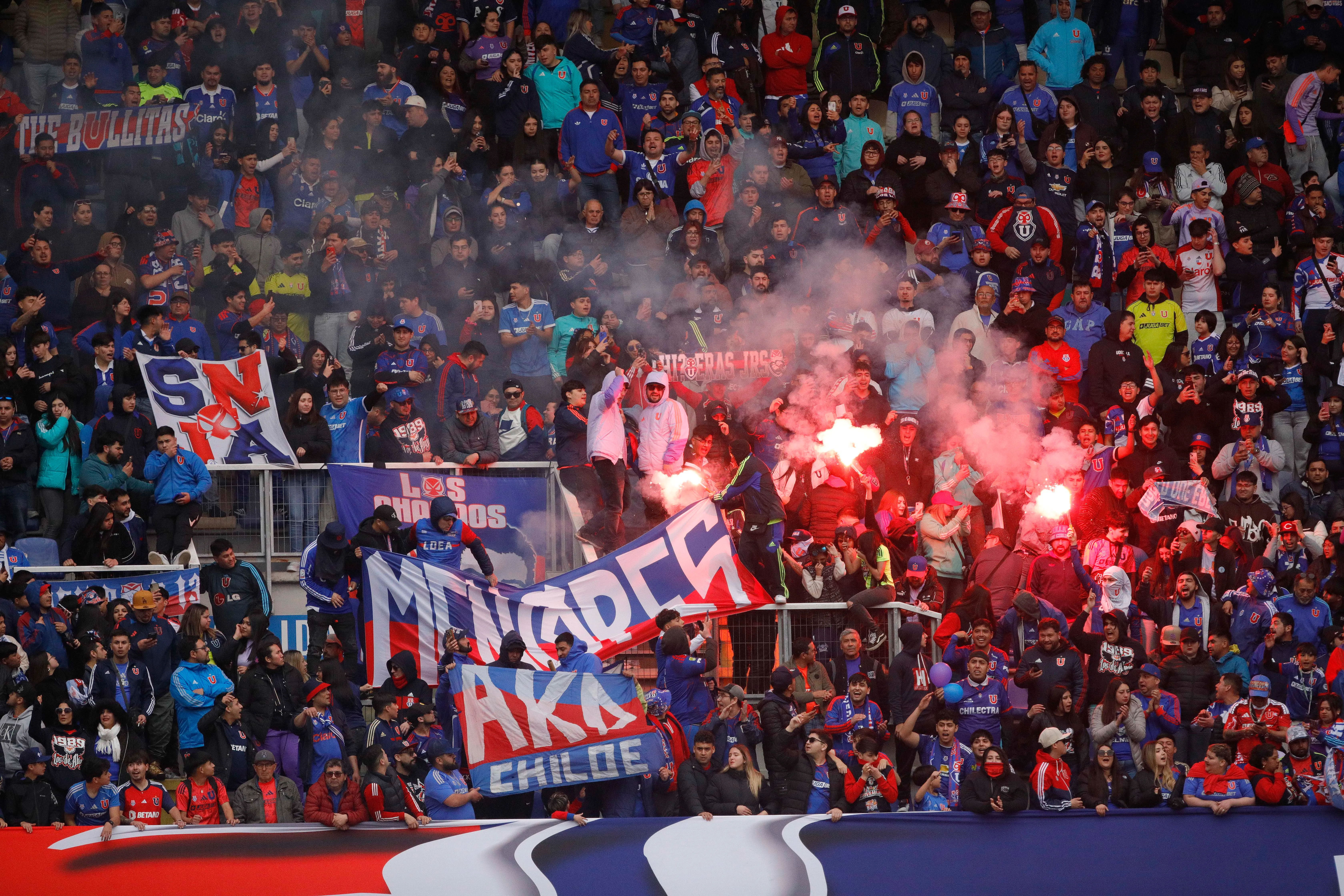 Tribunal entregó sanciones por hechos de violencia en el partido en el Estadio Ester Roa Rebolledo. Photosport