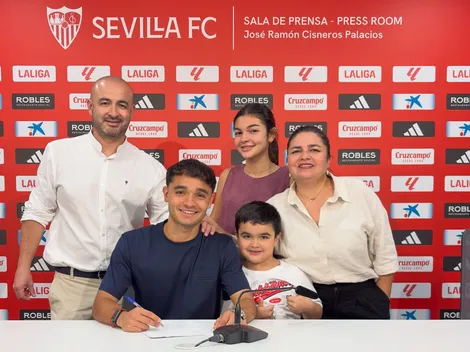Crack chileno se une a Suazo y firma en Sevilla: "Es solo el comienzo"
