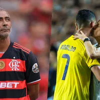 "Mejor largarse": Romario sale a defender a Cristiano Ronaldo
