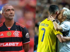 "Mejor largarse": Romario sale a defender a Cristiano Ronaldo