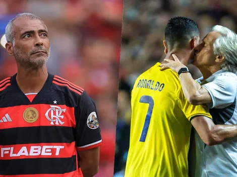 "Mejor largarse": Romario sale a defender a Cristiano Ronaldo