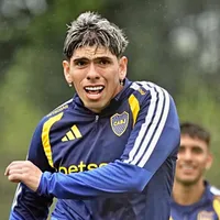 Carlos Palacios busca su primer trofeo con la camiseta de Boca