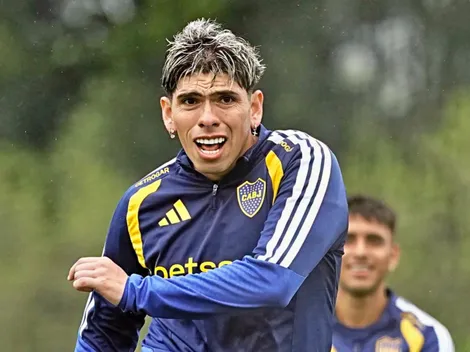 Carlos Palacios busca su primer trofeo con la camiseta de Boca