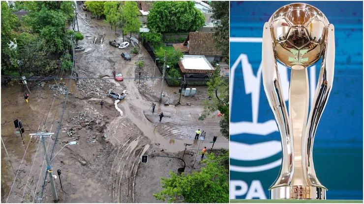 Aluvión en Las Condes condiciona final de Copa de la Liga.