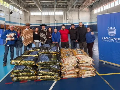 Entregan mil kilos de alimentos para mascotas afectadas por el aluvión