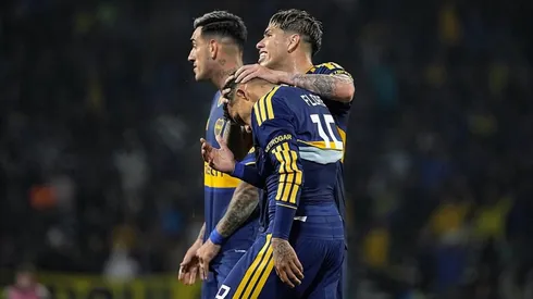 Carlos Palacios fue titular en el empate de Boca Juniors.