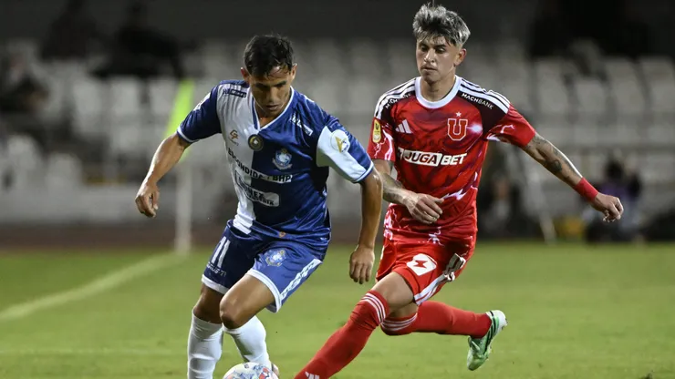 José Bandez le anotó a la U por la Copa Chile.