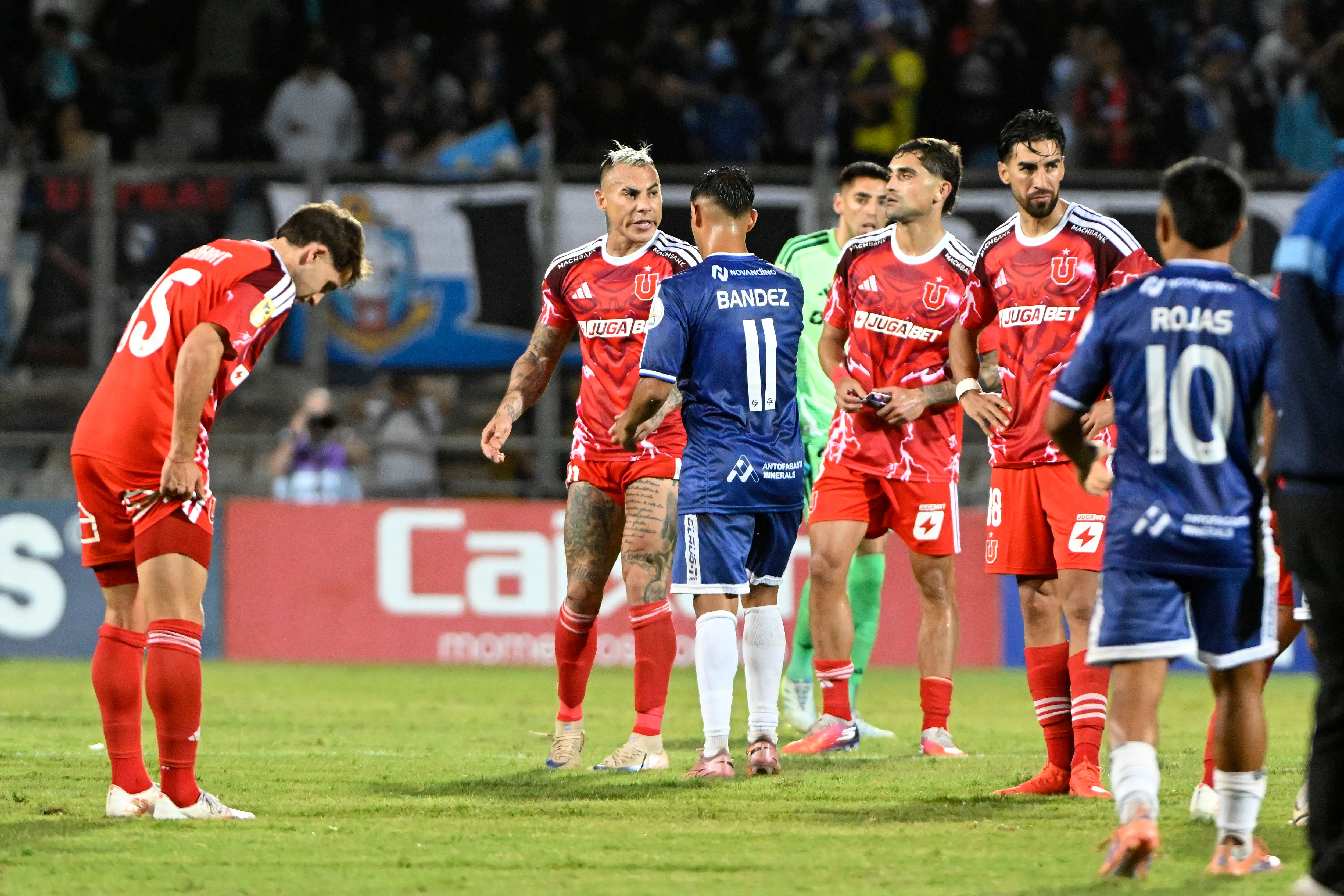 La U debe levantarse tras caer ante Antofagasta por la Copa Chile. Foto: Pedro Tapia/Photosport