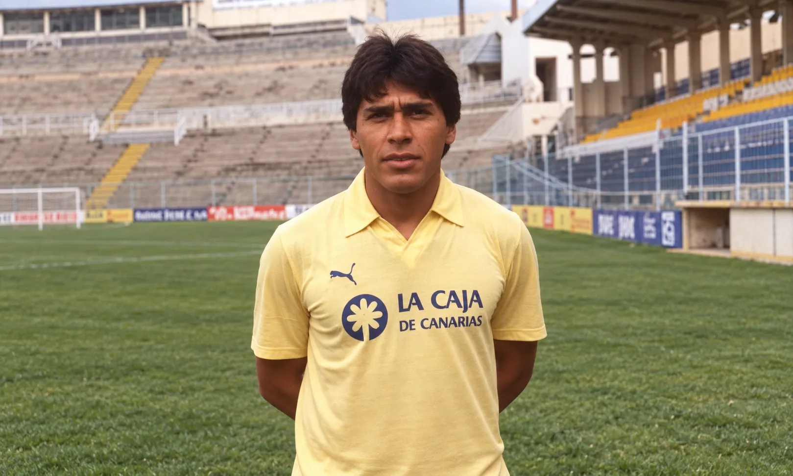 Jorge Coke Contreras se erigió en una leyenda del U.D. Las Palmas en España: en 257 partidos hizo 93 goles.