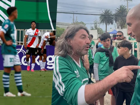 Video: furiosos hinchas encaran a jugador de Wanderers tras nueva caída