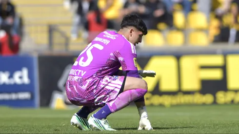 Gabriel Maureira no lo pasó bien en el último duelo de Colo Colo.
