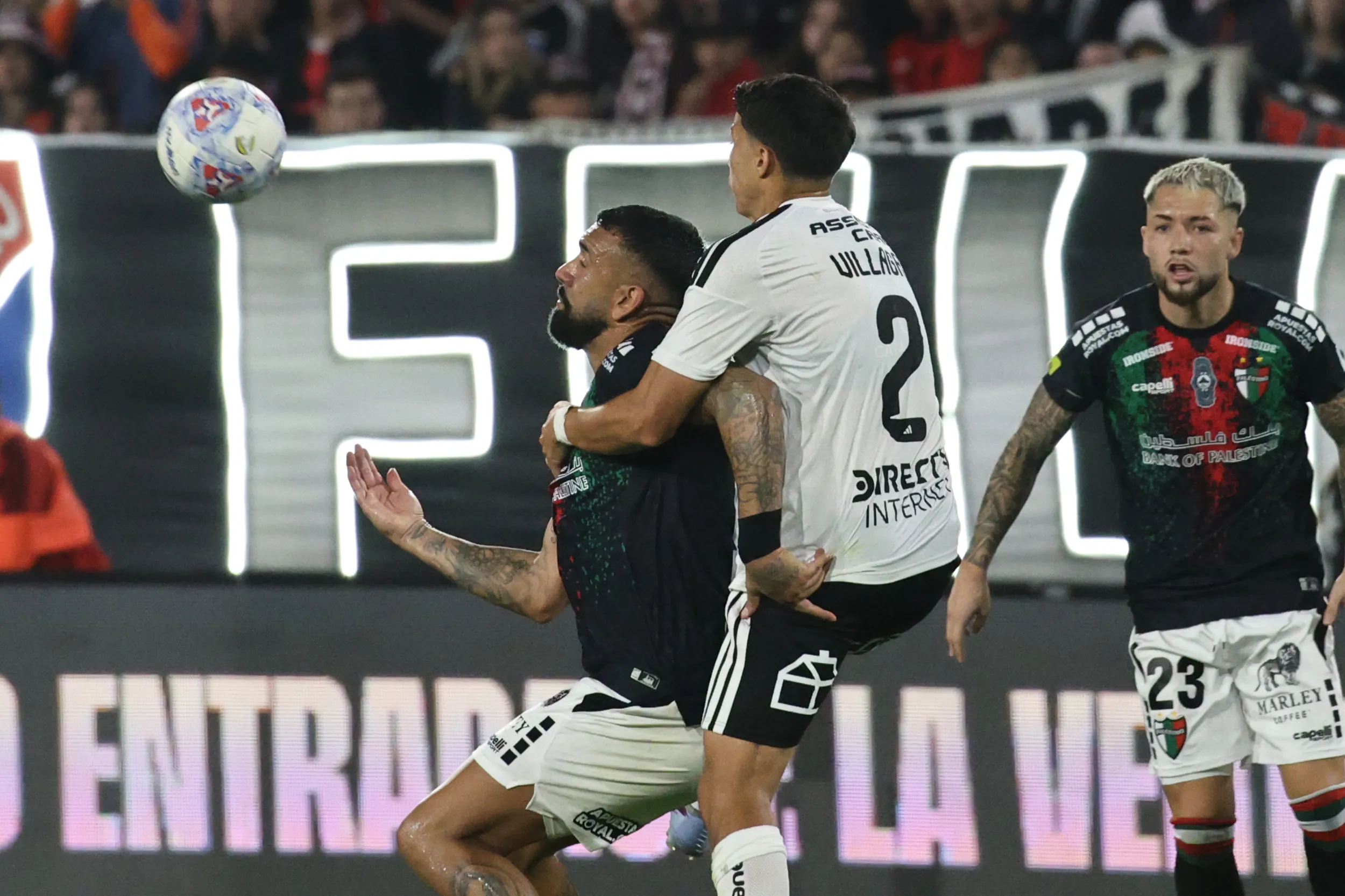 Palestino venció 1-0 a Colo Colo en el estadio Monumental por la primera rueda. (Diego Martin/Photosport).