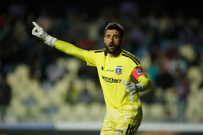 Fernando de Paul no ataja en Colo Colo desde el 19 de abril de este año por una lesión. | Foto: Photosport.