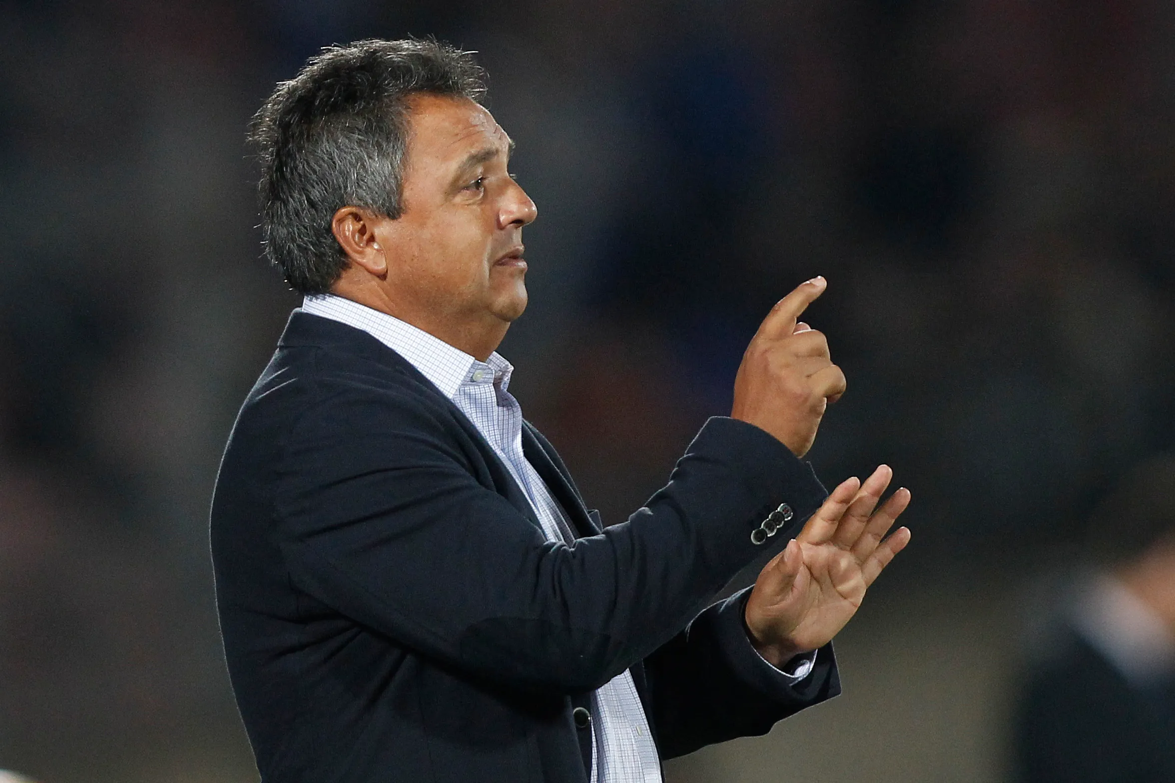 Víctor Hugo Castañeda criticó a la ANFP. Foto: Marcelo Hernandez/Photosport