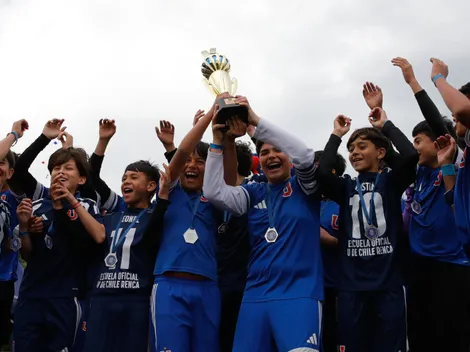 U de Chile golea con el primer equipo y en sus escuelas de fútbol