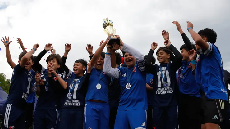 La U de Chile vivió una gran fiesta con sus escuelas de fútbol