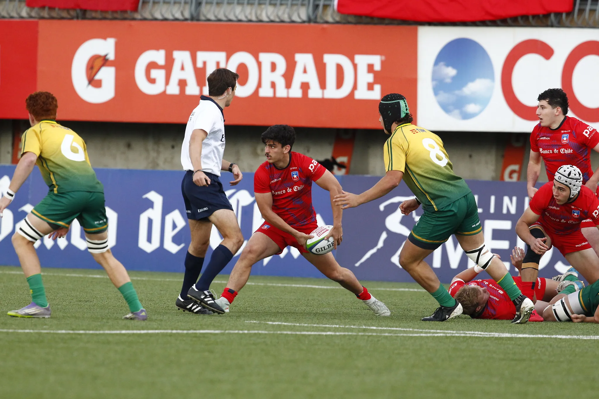 Chile venció a Brasil en el World Rugby U20
