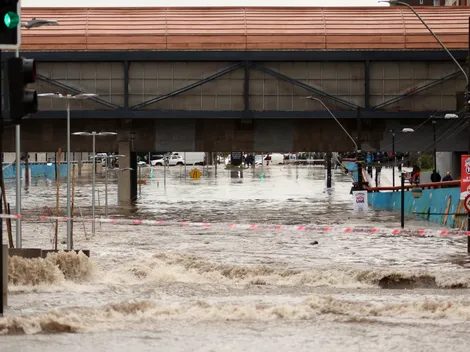 Por la lluvia y granizos: se suspende el primer partido en Santiago