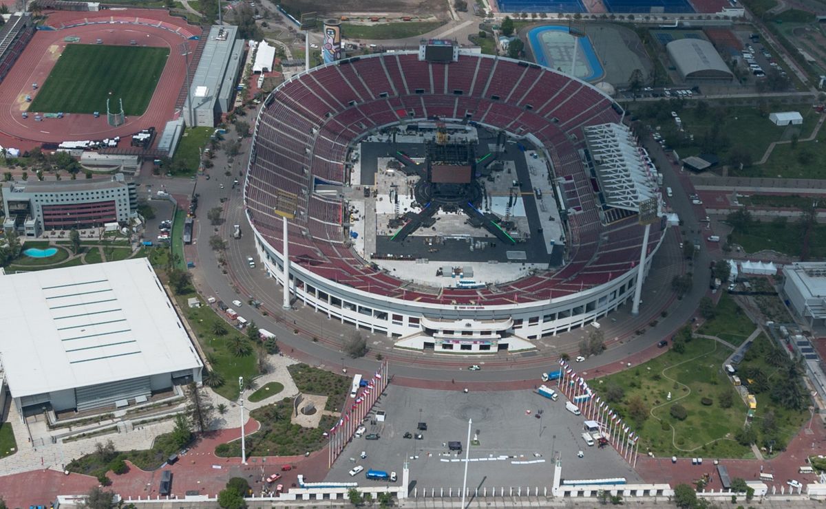 El temporal provoca inundaciones en el Estadio Nacional: el Polideportivo el más afectado