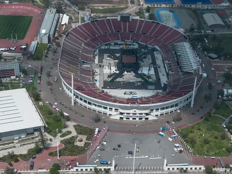 Temporal provoca inundaciones en el Estadio Nacional