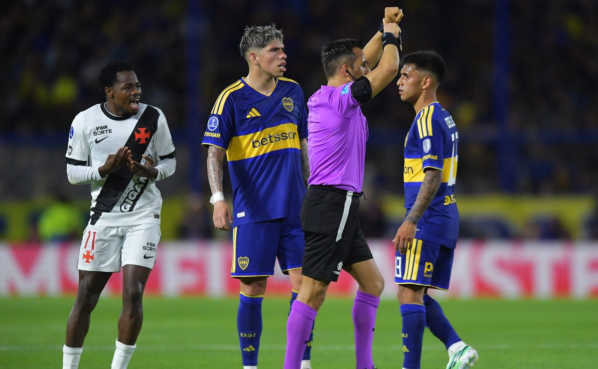 La ingrata noche de Carlos Palacios y Williams Alarcón en la derrota de Boca contra Vasco da Gama