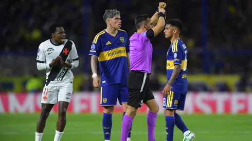 Carlos Palacios jugó 65 minutos en Boca vs Vasco da Gama.