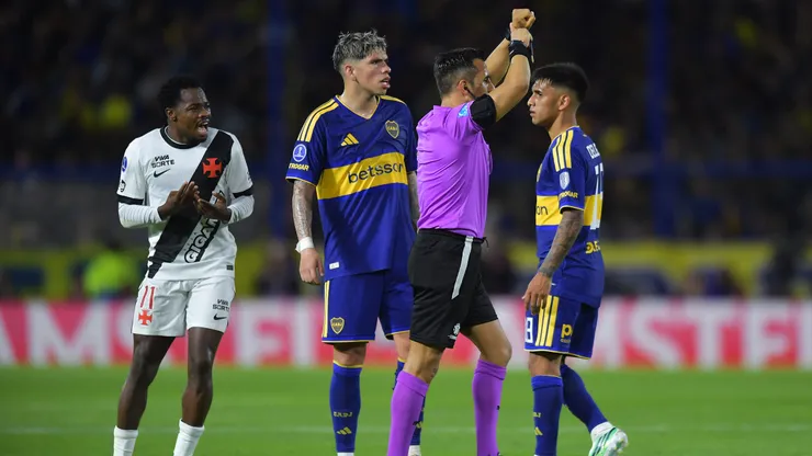 Carlos Palacios jugó 65 minutos en Boca vs Vasco da Gama.