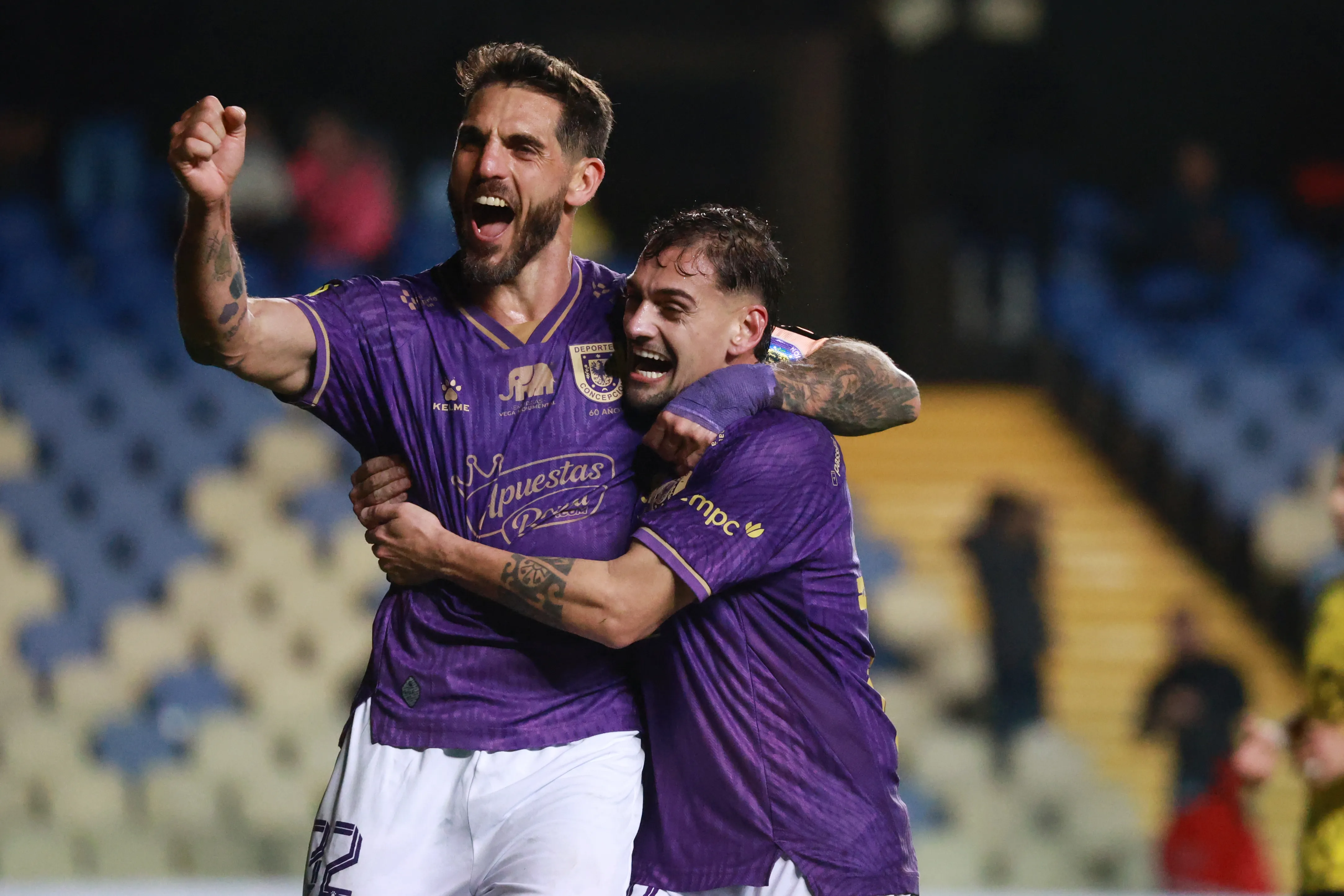 Deportes Concepción es el equipo con más penales a favor en la Liga de Primera 2026. | Foto: Photosport.