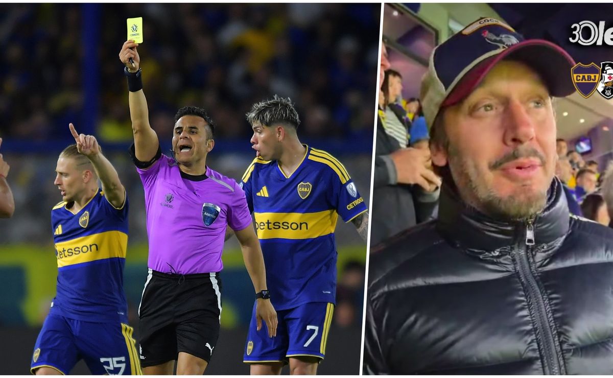 Benjamín Vicuña aparece en la derrota de Boca ante Vasco por Copa Sudamericana: lo molestaron en redes