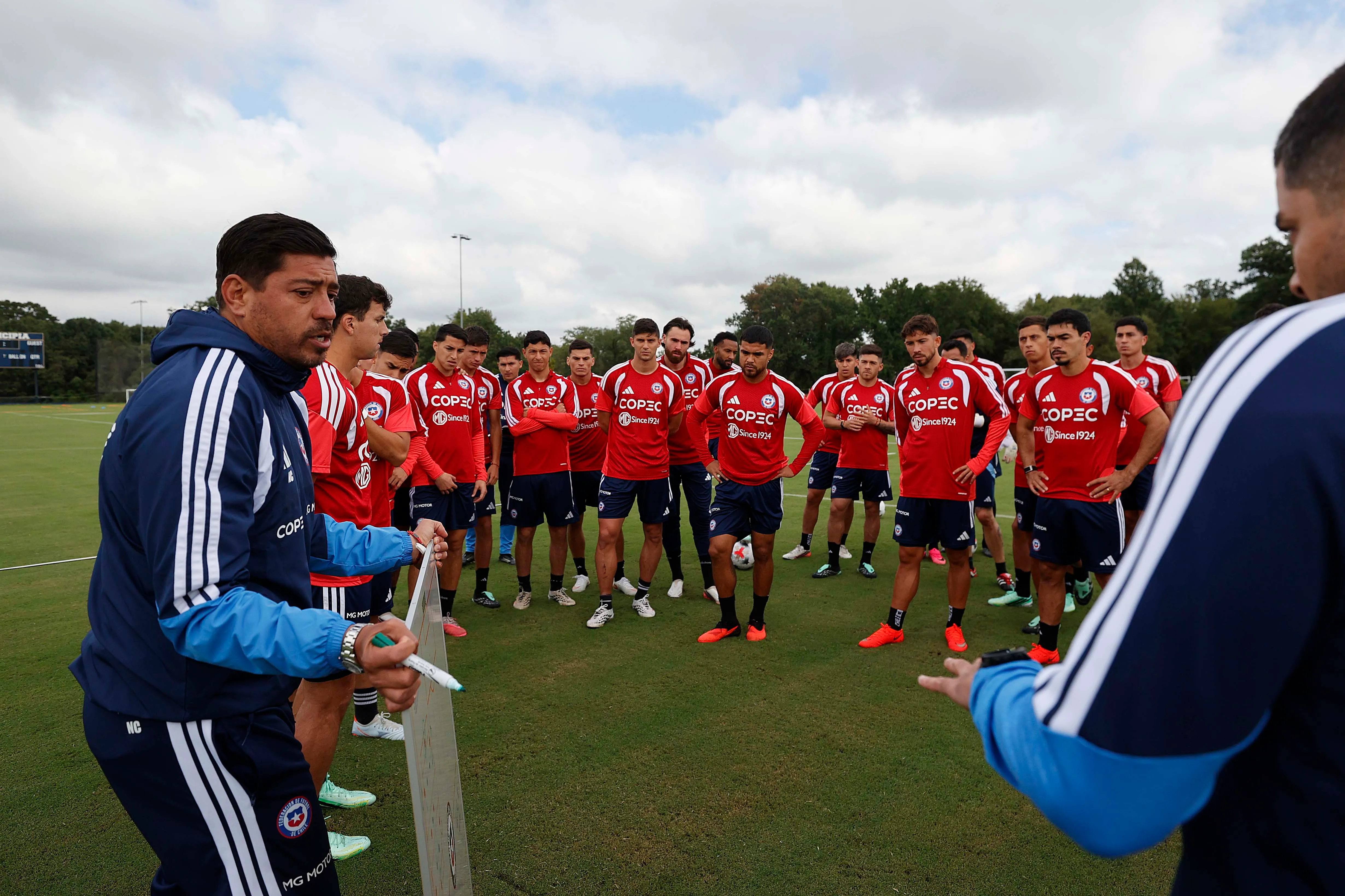 Milad dice que Chile viene trabajando de buena manera (Foto: ANFP)