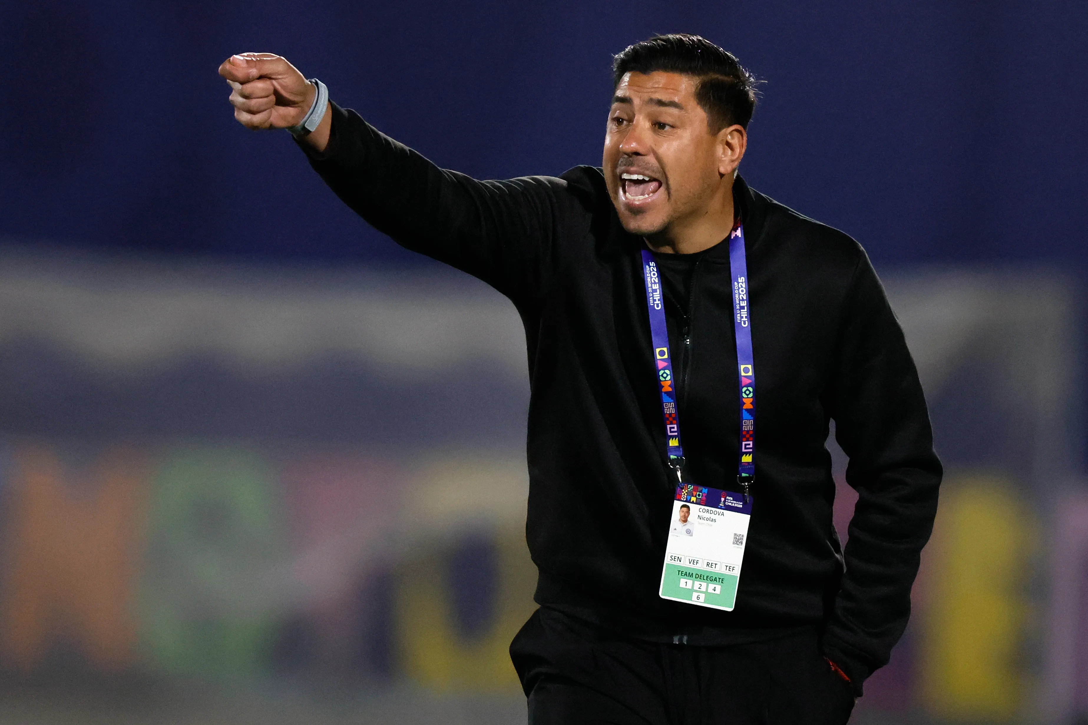 Nicolás Córdova es el jefe técnico de las selecciones juveniles masculinas de Chile y también el DT interino de la Roja adulta. (Andrés Piña/Photosport).
