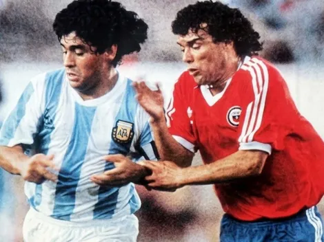 El chileno que borró a Maradona, se ganó su camiseta y sorprendió con su final