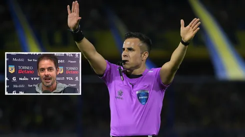 Mariano Closs en picada contra Piero Maza tras arbitraje en Sudamericana.