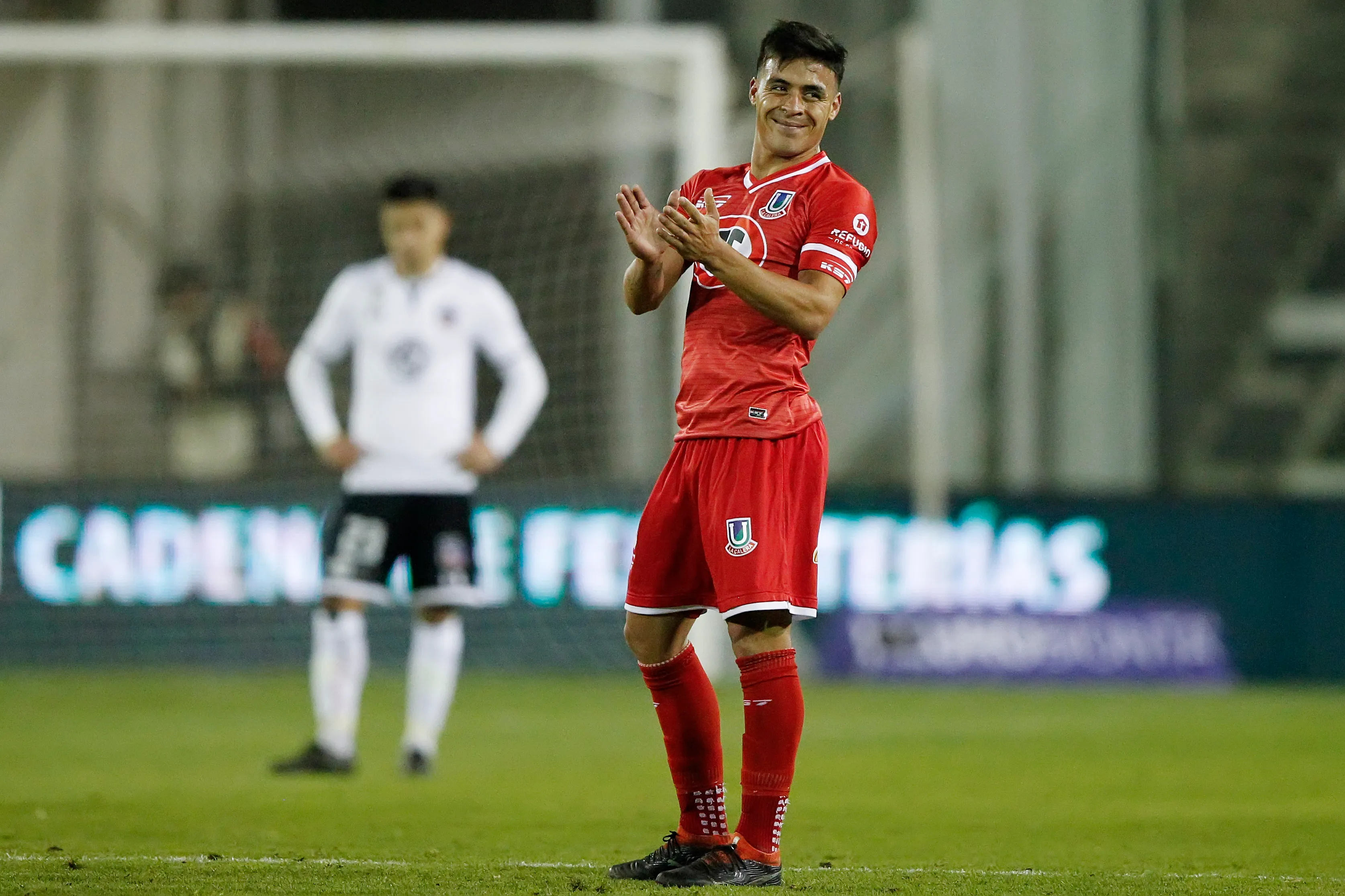 Brian Fernández deslumbró a todos en el fútbol chileno hace ocho años con la camiseta de La Calera. | Foto: Photosport.