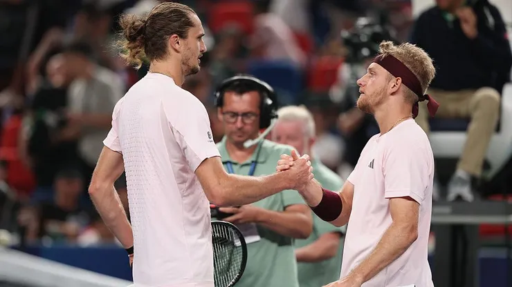Alejandro Davidovich Fokina venció a Alexander Zverev en China.