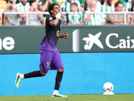 Barcelona le gana en un partidazo a Real Betis con un golazo de Lamine