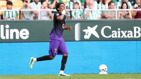 Lamine Yamal le hizo un golazo a Betis.