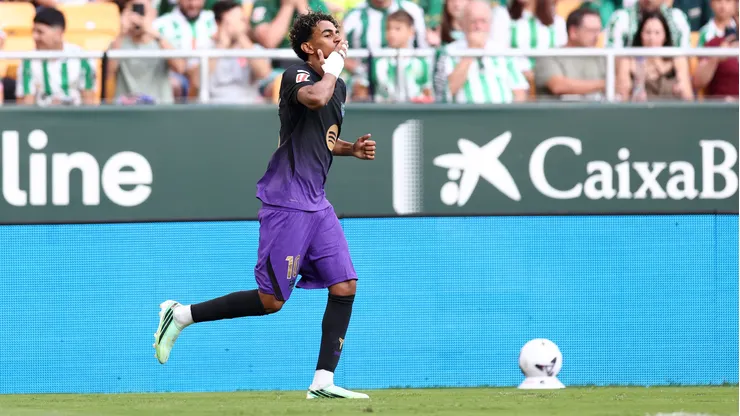 Lamine Yamal le hizo un golazo a Betis.