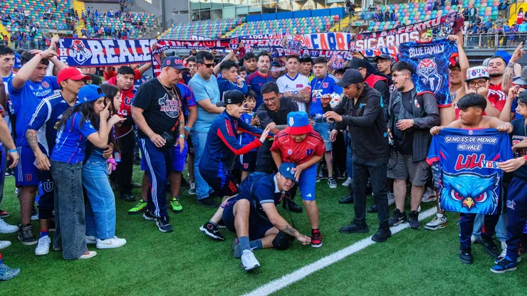 Matías Rodríguez tuvo su despedida del fútbol en La Florida.